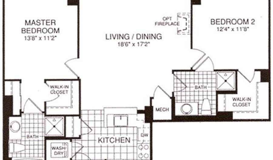 1205 N GARFIELD St PH6, Arlington, VA 22201 - 2 Beds, 2 Bath