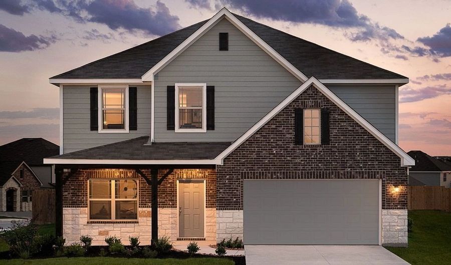 336 Bushwack Dr Plan: Hayes, Adkins, TX 78101 - 4 Beds, 3 Bath