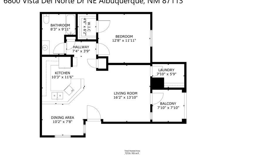 6800 Vista Del Norte Rd NE # 2515, Albuquerque, NM 87113 - 1 Beds, 1 Bath