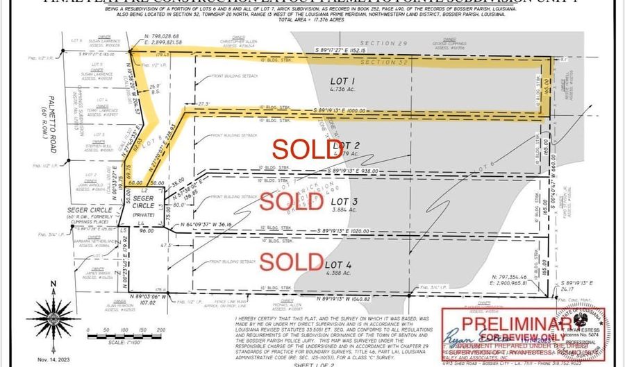 110 Seger Cir, Benton, LA 71006 - 0 Beds, 0 Bath