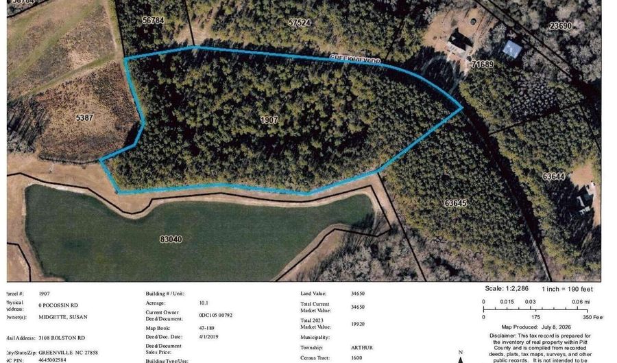 Pocosin Road lot 3, Ayden, NC 28513 - 0 Beds, 0 Bath