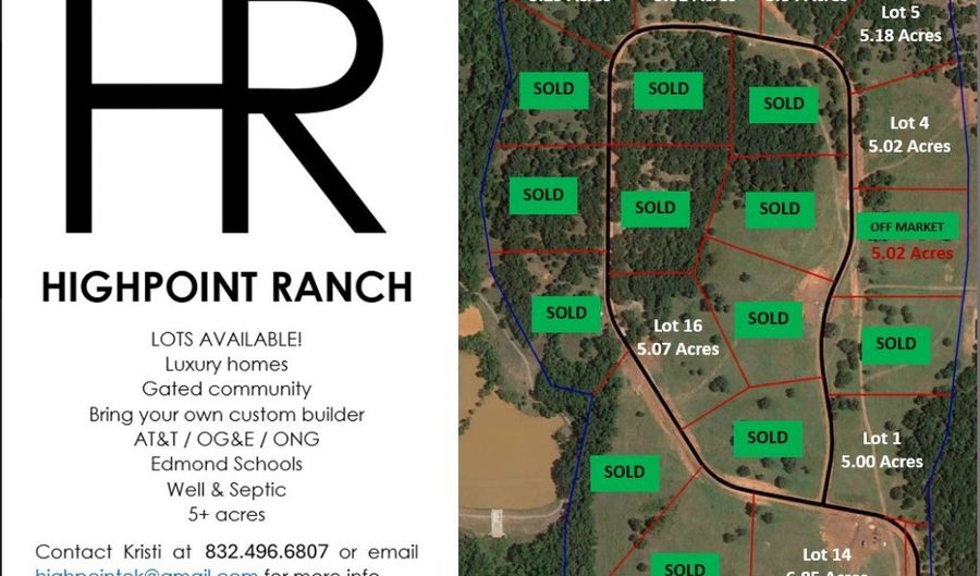 3357 High Ranch Way, Arcadia, OK 73007 - 0 Beds, 0 Bath