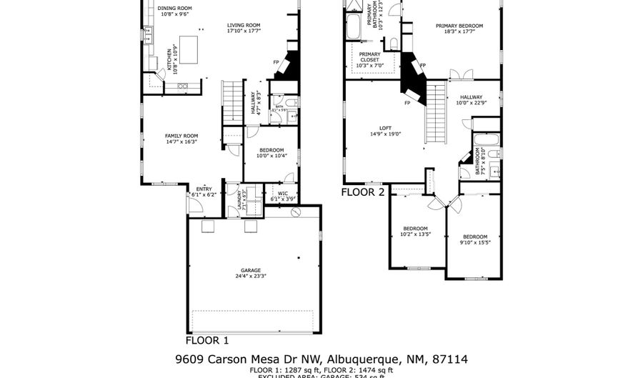 9609 Carson Mesa Dr NW, Albuquerque, NM 87114 - 4 Beds, 3 Bath