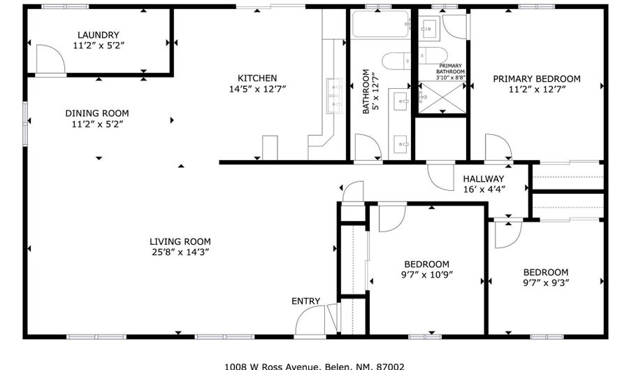 1008 W Ross Ave, Belen, NM 87002 - 3 Beds, 2 Bath
