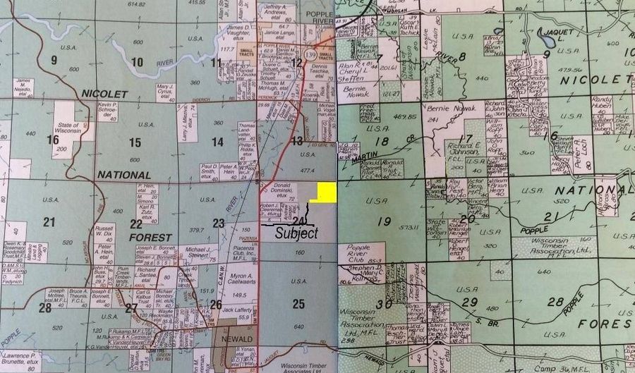 9 Private Road WI-139, Argonne, WI 54511 - 0 Beds, 0 Bath