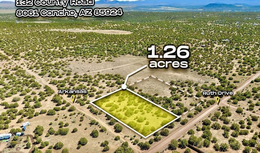128 132 Co Rd 8061 2.53 Acres, Concho, AZ 85924 - 0 Beds, 0 Bath