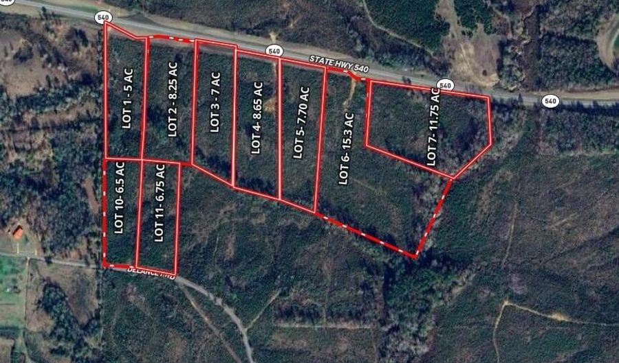 Delancey Rd, Braxton, MS 39044 - 0 Beds, 0 Bath