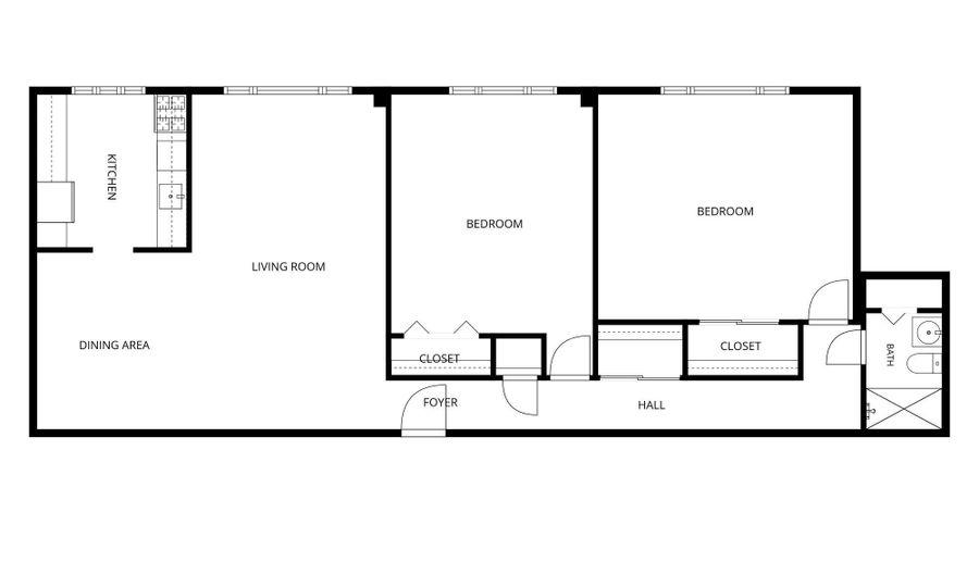 5301 WESTBARD Cir 210, Bethesda, MD 20816 - 2 Beds, 1 Bath