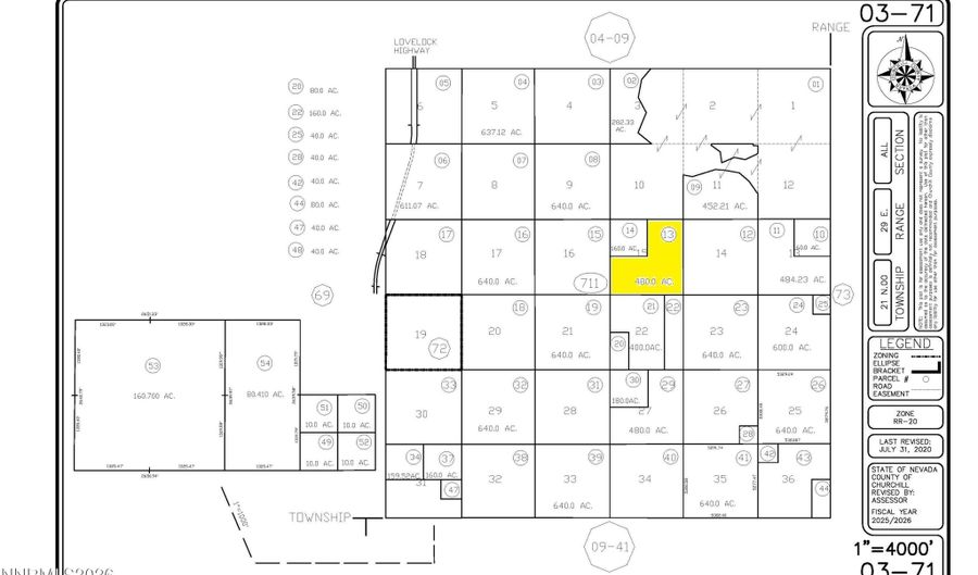 T21N R29E S15, Fallon, NV 89406 - 0 Beds, 0 Bath
