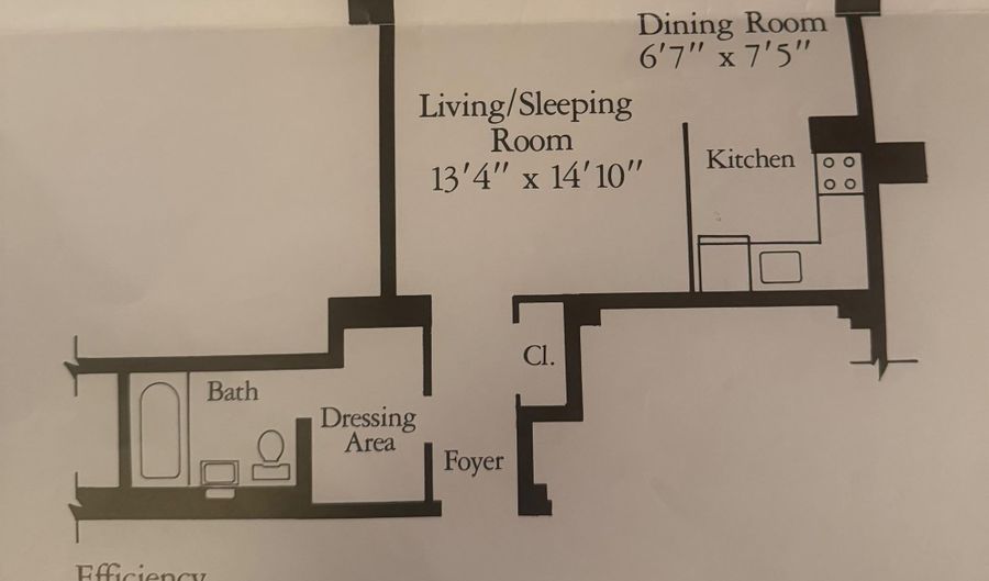 1210 N TAFT St 909, Arlington, VA 22201 - 0 Beds, 1 Bath