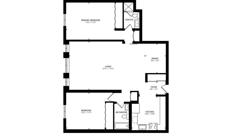 110 S Dunton Ave 2C, Arlington Heights, IL 60005 - 2 Beds, 2 Bath