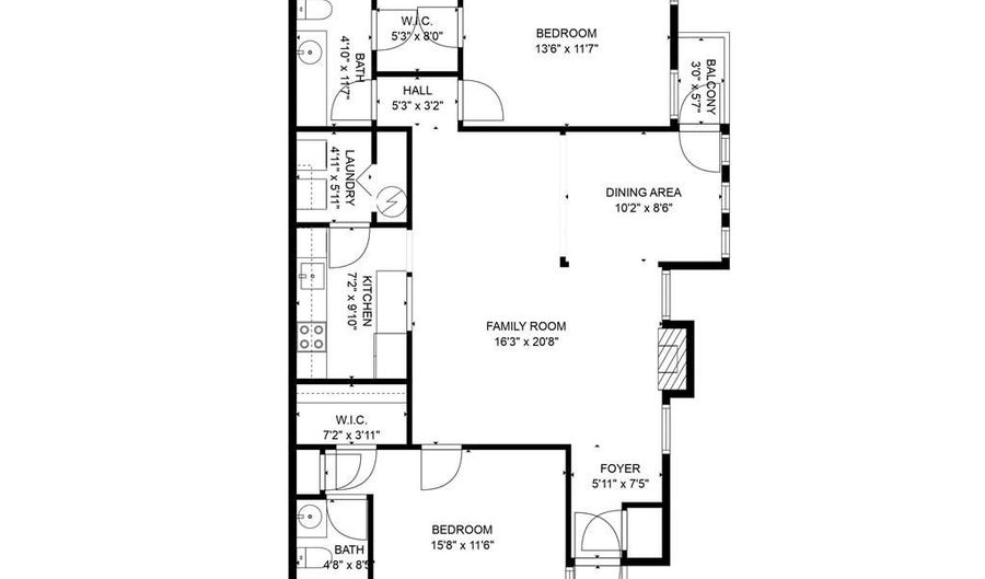 3919 Woodridge Way, Tucker, GA 30084 - 2 Beds, 2 Bath