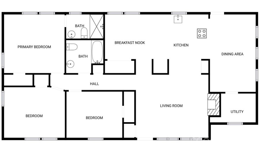 3249 Harrow Pl, Charlotte, NC 28205 - 3 Beds, 2 Bath