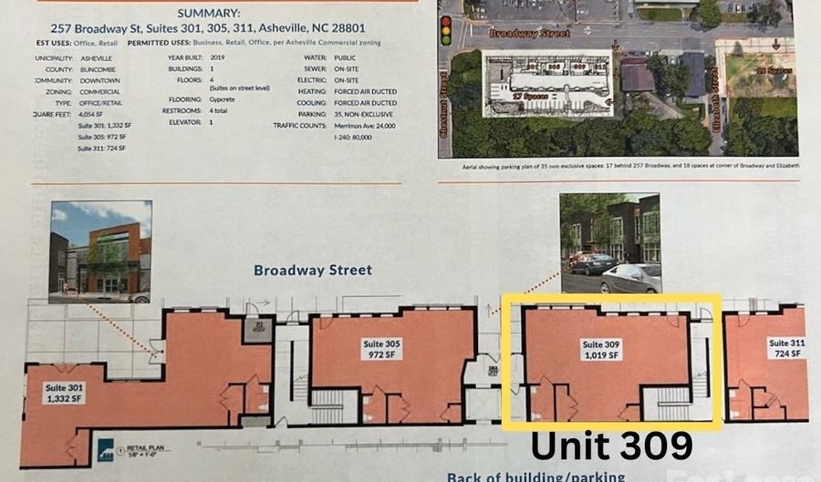 257 Broadway St 309, Asheville, NC 28801 - 0 Beds, 1 Bath