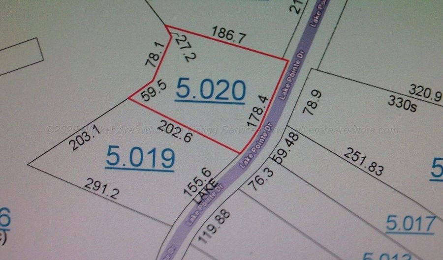 LAKE POINTE Dr, Arley, AL 35541 - 0 Beds, 0 Bath