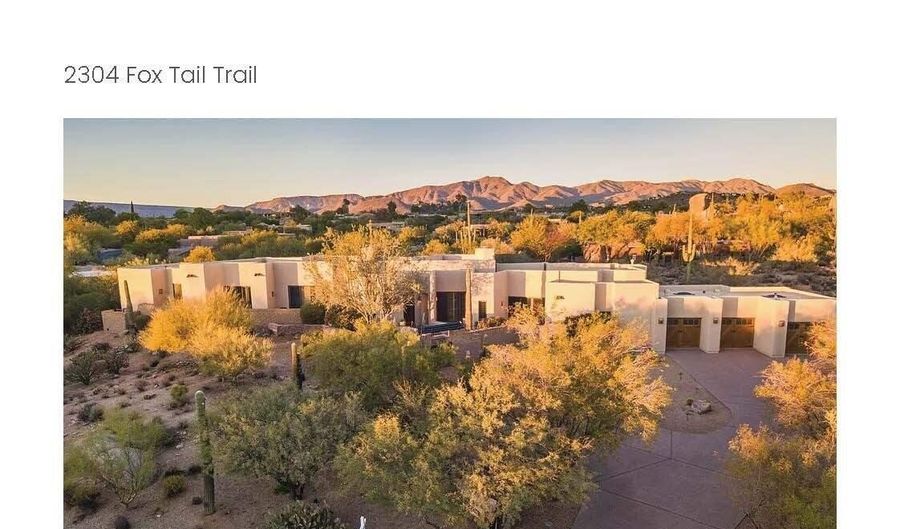 2304 FOX TAIL Trl, Carefree, AZ 85377 - 4 Beds, 4 Bath