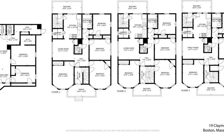 19 Claymoss Rd, Boston, MA 02135 - 12 Beds, 6 Bath