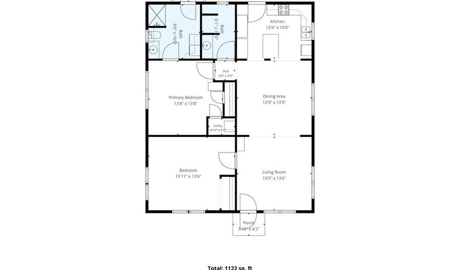 609 N 2nd St, Alpine, TX 79830 - 2 Beds, 2 Bath