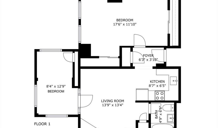 907 Beacon St 4, Boston, MA 02215 - 2 Beds, 1 Bath