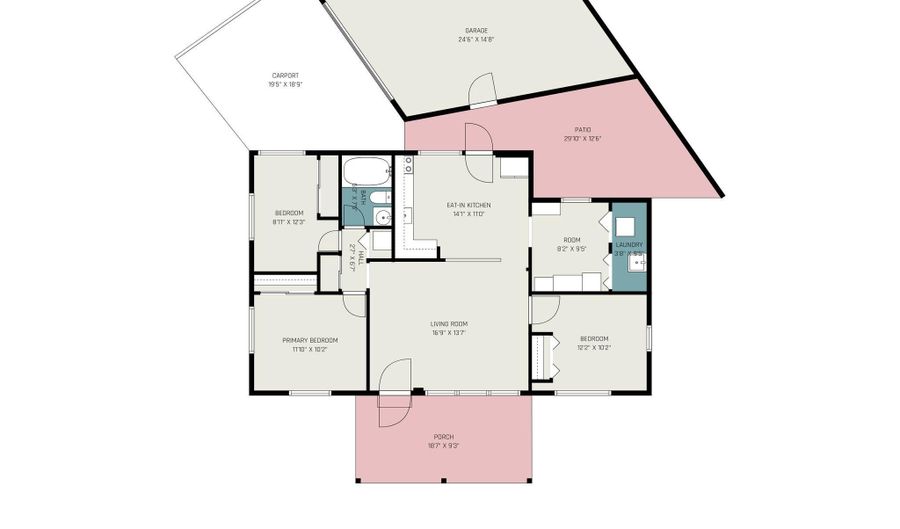 10 PROPELLER Dr, Baltimore, MD 21220 - 3 Beds, 1 Bath
