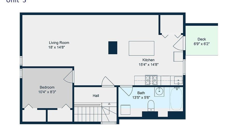 15 Grant St 3, Boston, MA 02125 - 1 Beds, 1 Bath