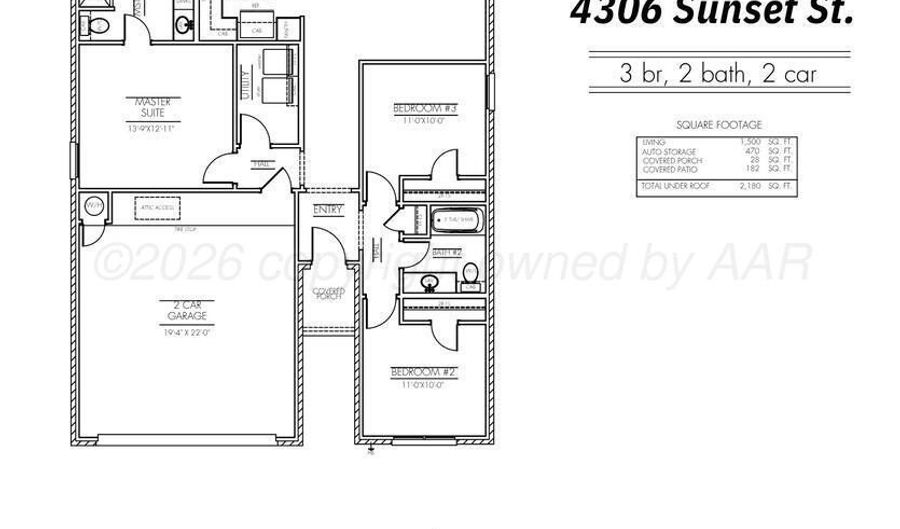 4306 Sunset St, Amarillo, TX 79118 - 3 Beds, 2 Bath
