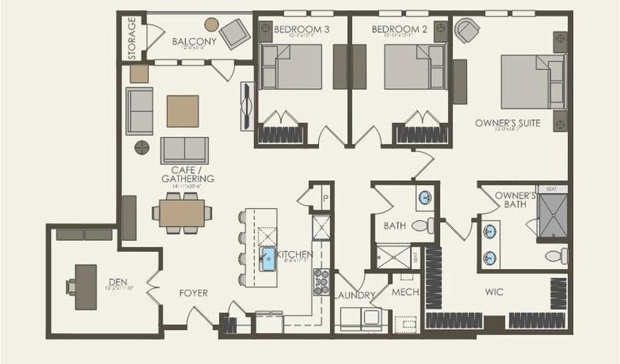 1121 FORTUNE Ter 506, Potomac, MD 20854 - 3 Beds, 2 Bath