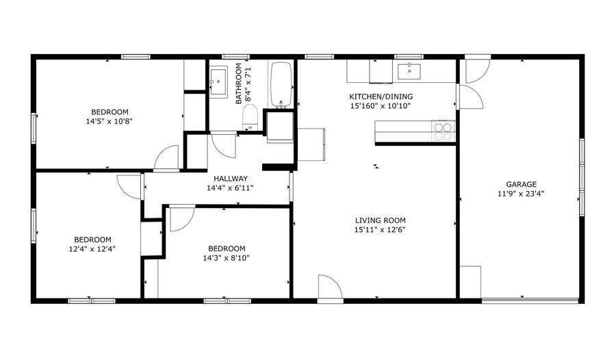 465 Trigood Dr, Casper, WY 82609 - 3 Beds, 1 Bath