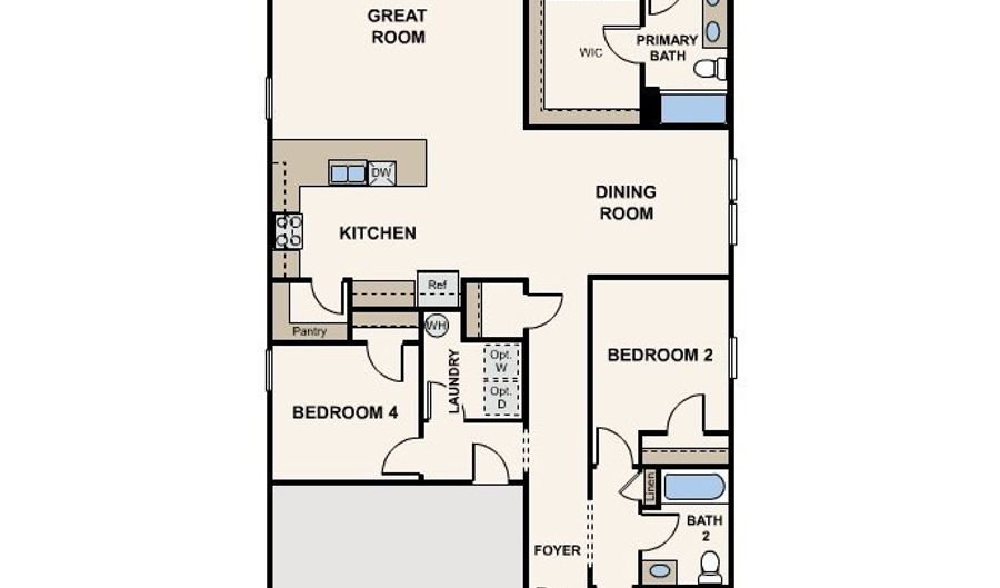 2543 Montano Ridge Dr, Bullhead City, AZ 86442 - 4 Beds, 2 Bath