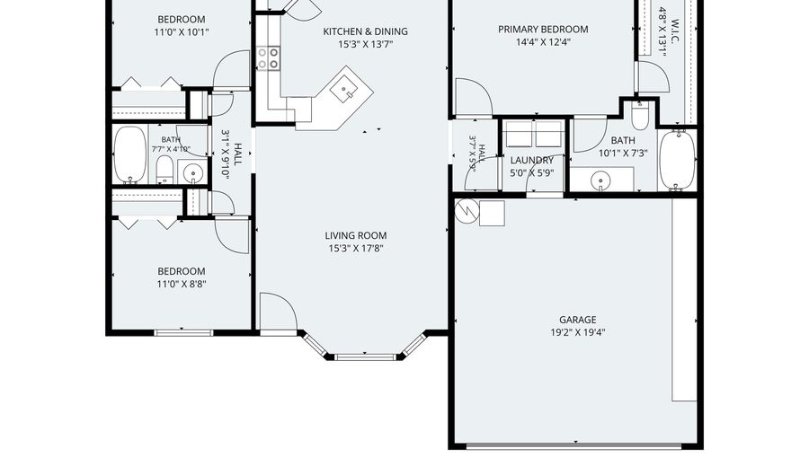 8655 W Dulcimer St, Boise, ID 83709 - 3 Beds, 2 Bath