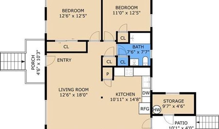 401 LLAMA Dr, Arabi, LA 70032 - 2 Beds, 1 Bath