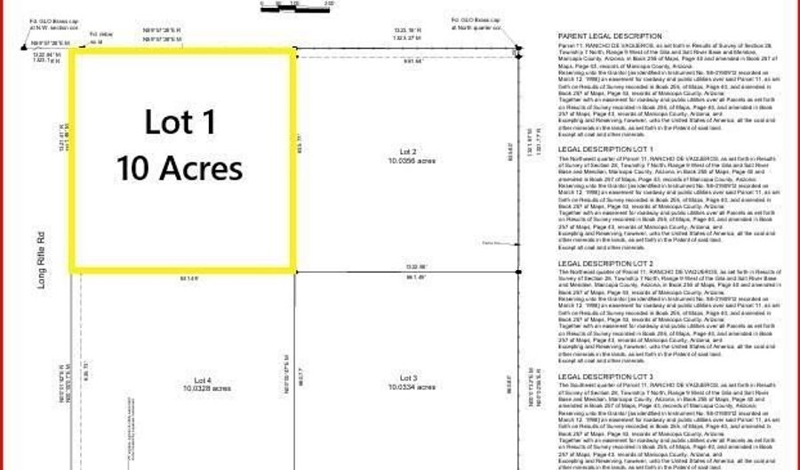 491 Xx N 529th Ave 1, Aguila, AZ 85320 - 0 Beds, 0 Bath