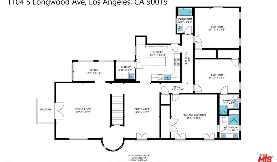 1104 S Longwood Ave Upper Unit, Los Angeles, CA 90019 - 3 Beds, 3 Bath