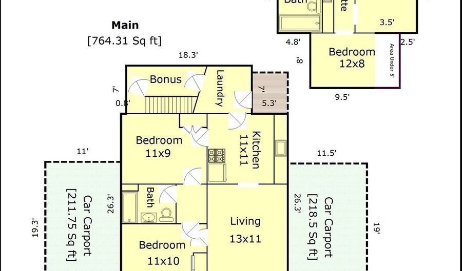 705 JACKSON St, Oregon City, OR 97045 - 3 Beds, 2 Bath