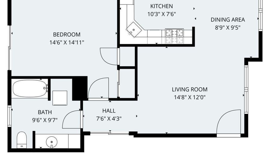 1 Central Ave 8, Atlantic Highlands, NJ 07716 - 1 Beds, 1 Bath