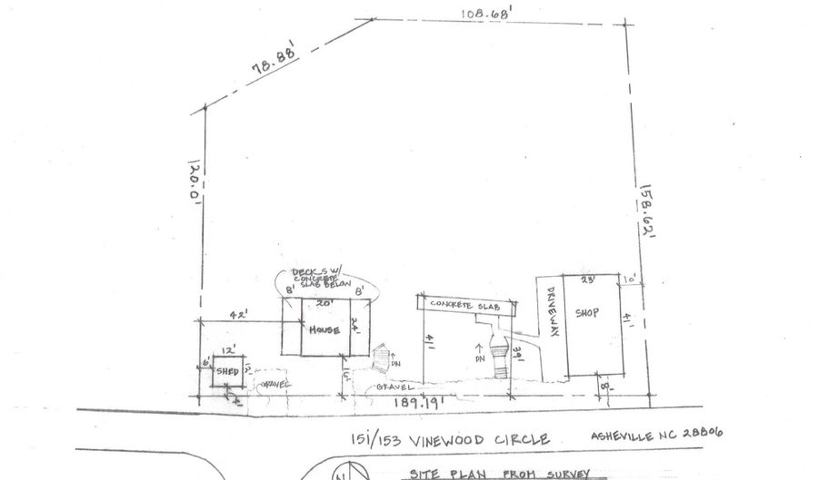 153 Vinewood Cir, Asheville, NC 28806 - 2 Beds, 1 Bath