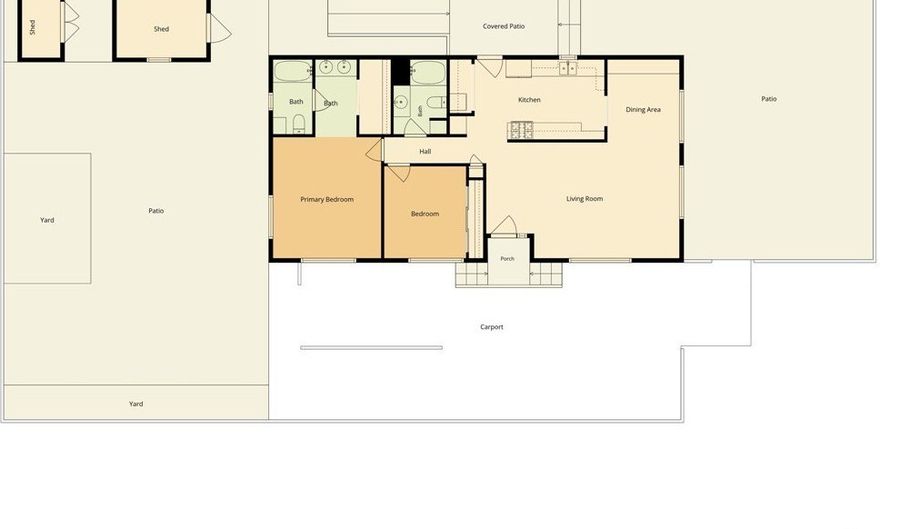 976 Holly St, Bullhead City, AZ 86442 - 2 Beds, 2 Bath