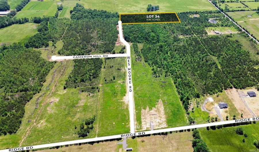 Lot 34 Wes Moore Rd, Beebe, AR 72012 - 0 Beds, 0 Bath