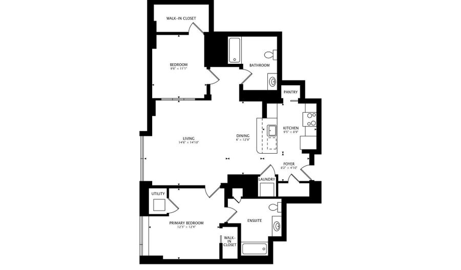 475 K St NW 426, Washington, DC 20001 - 2 Beds, 2 Bath
