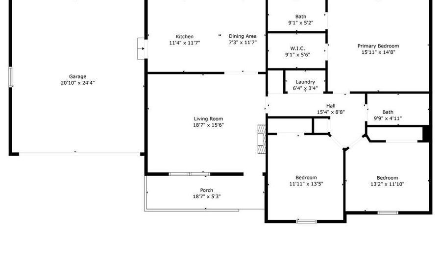 109 Sugar Creek Ln, Anderson, SC 29625 - 3 Beds, 2 Bath