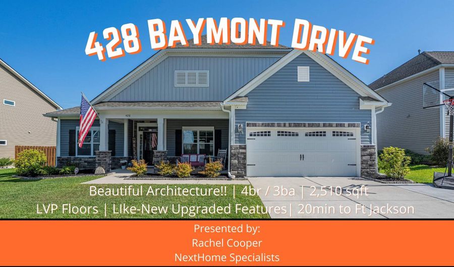 428 Baymont Dr, Blythewood, SC 29016 - 4 Beds, 3 Bath