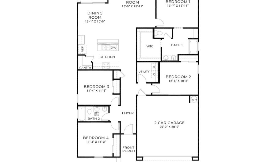 2274 W SEBRING Ave, Apache Junction, AZ 85120 - 4 Beds, 2 Bath