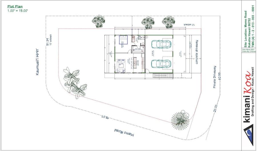 MAMO RD Lot #: 61-A, Kekaha, HI 96752 - 0 Beds, 0 Bath