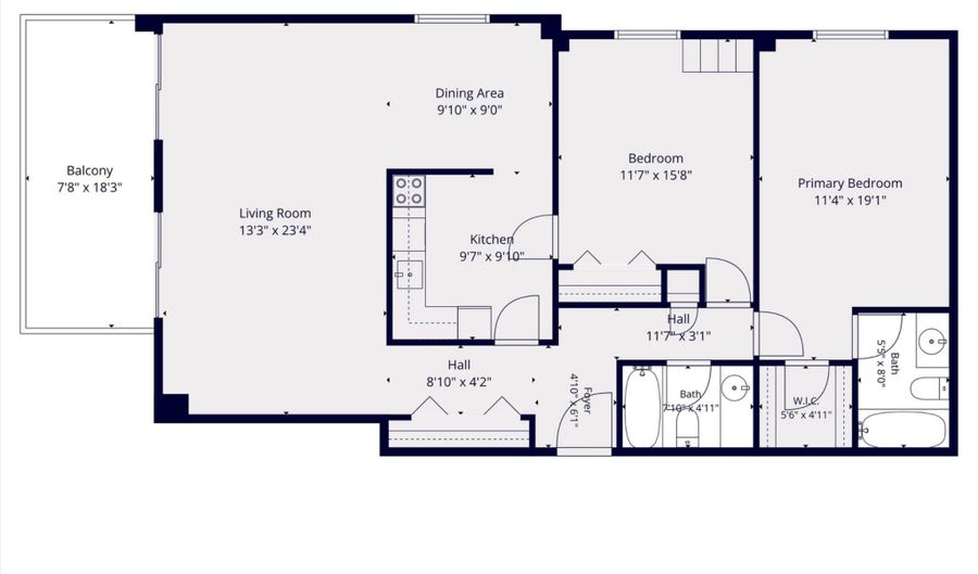 7501 DEMOCRACY Blvd 339, Bethesda, MD 20817 - 2 Beds, 2 Bath