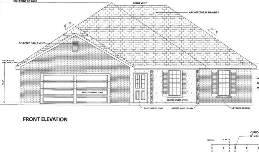 Lot 2 Forrest View, Carriere, MS 39426 - 4 Beds, 2 Bath
