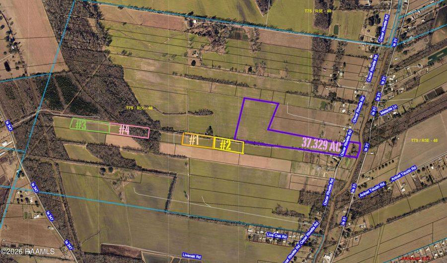 Oscar Rivette Road lot Multiple, Arnaudville, LA 70512 - 0 Beds, 0 Bath