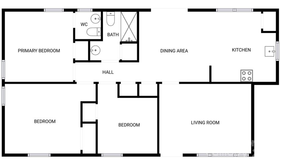 6139 Castle Ct, Charlotte, NC 28213 - 3 Beds, 2 Bath