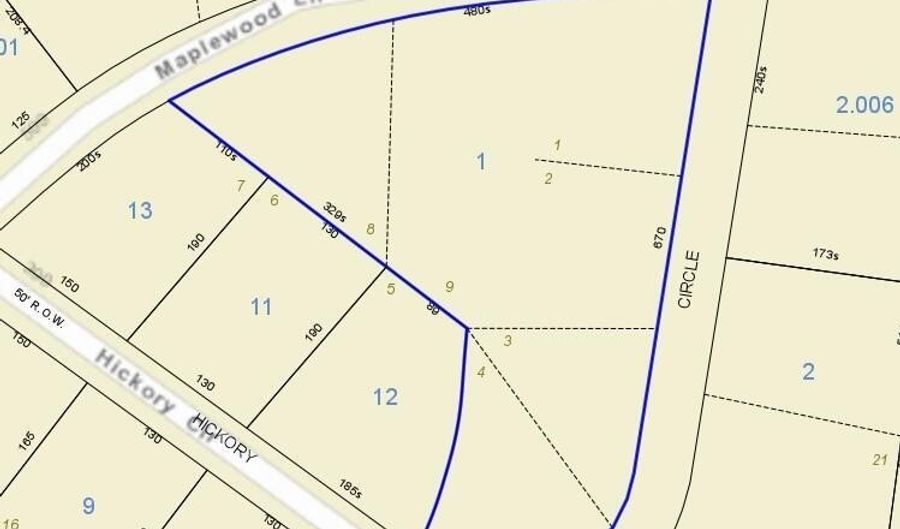 4 Lots Maplewood Ln Ext & Hickory Cir, Alexander City, AL 35010 - 0 Beds, 0 Bath