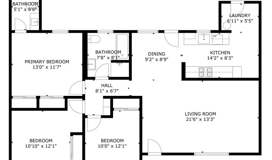 6026 Aspen Ave NE, Albuquerque, NM 87110 - 3 Beds, 2 Bath