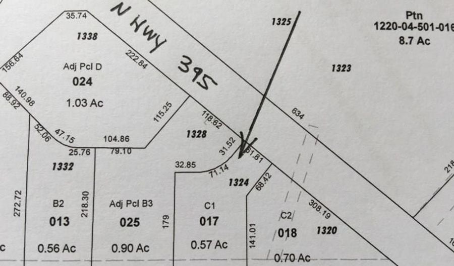 1324 N HWY 395, Gardnerville, NV 89410 - 0 Beds, 0 Bath